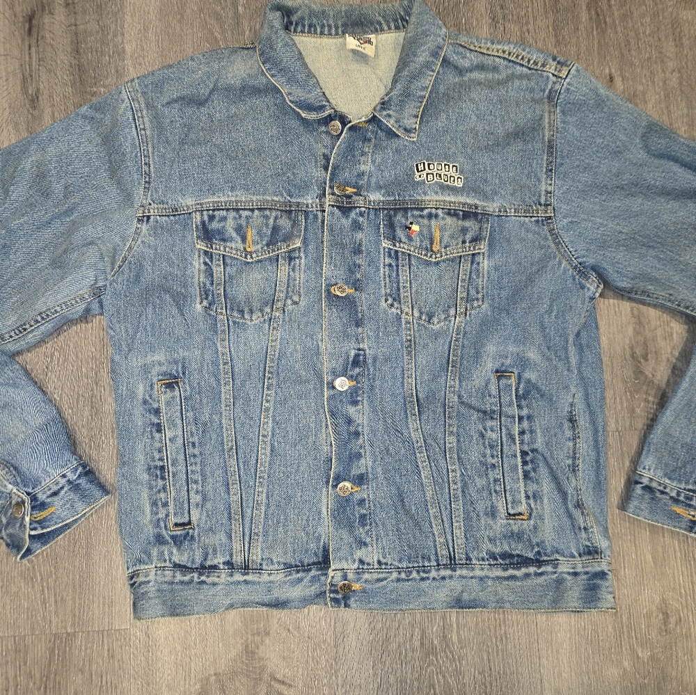 House Of Blues Denim Jacket With Graphic Patch - image 5